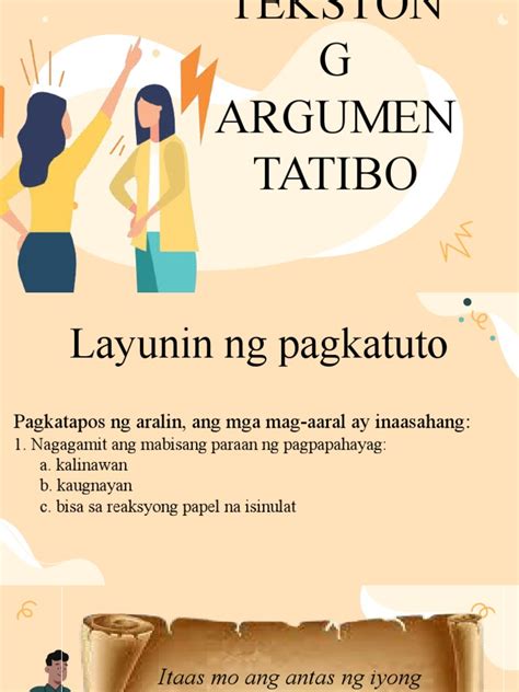 tekstong argumentatibo topic example|Aralin 6: Tekstong Argumentatibo SHS Grade 11 MELCs (Ver.2).
